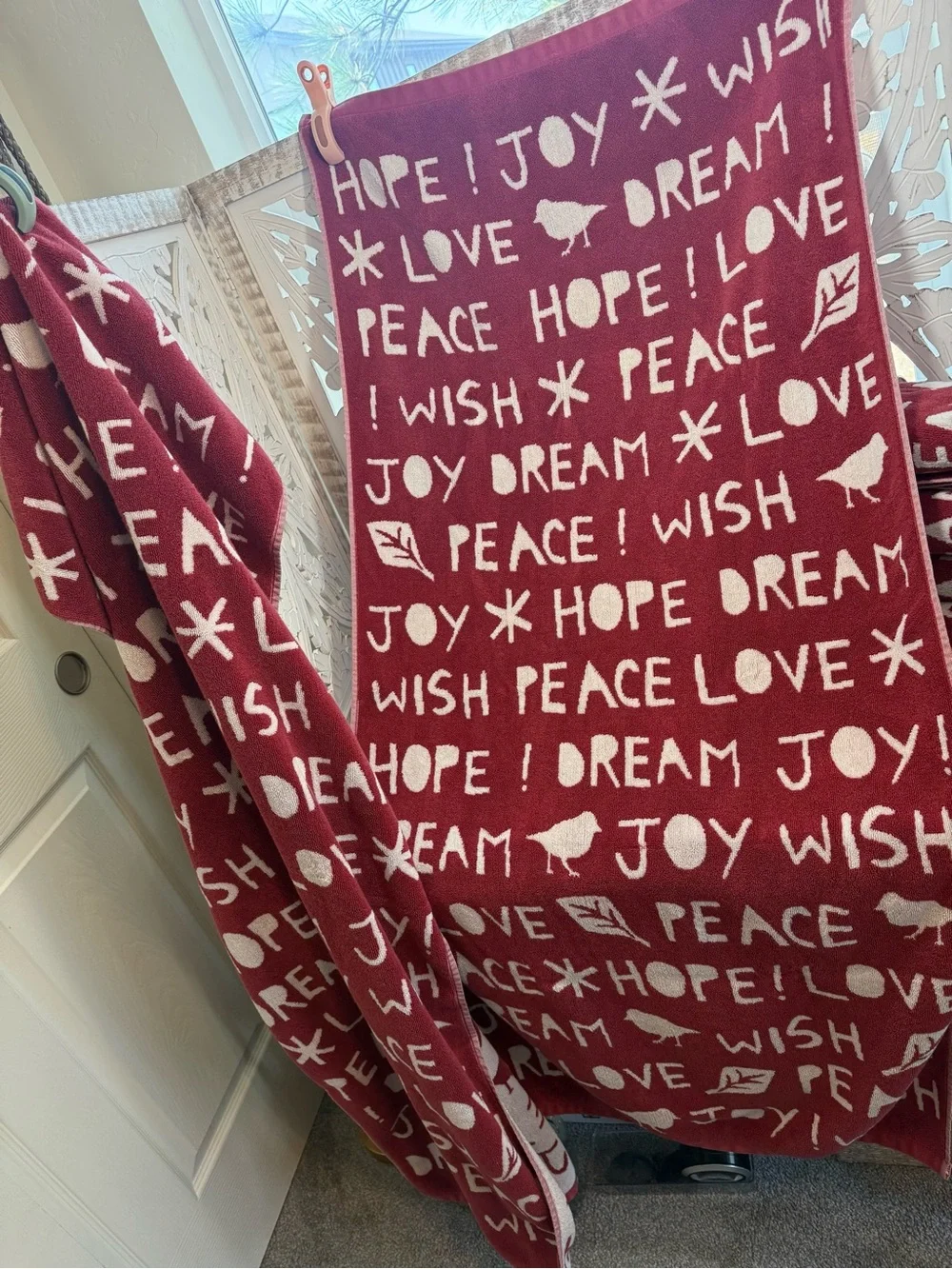 Pottery Barn Holiday  Cotton Towels - 2 towels/4 Hand Towels/4 Washcloths  Set.
